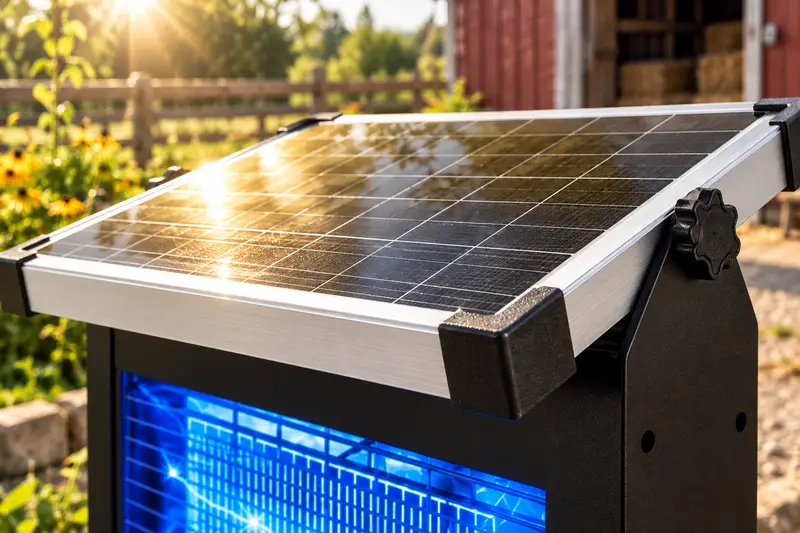 Solar Bug Zapper — Sunny-Day Charging