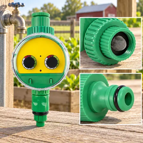 Automatic Hose Watering Timer — alternate view