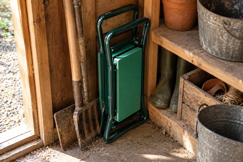 Folding Garden Kneeler — Crowded Shed Reset