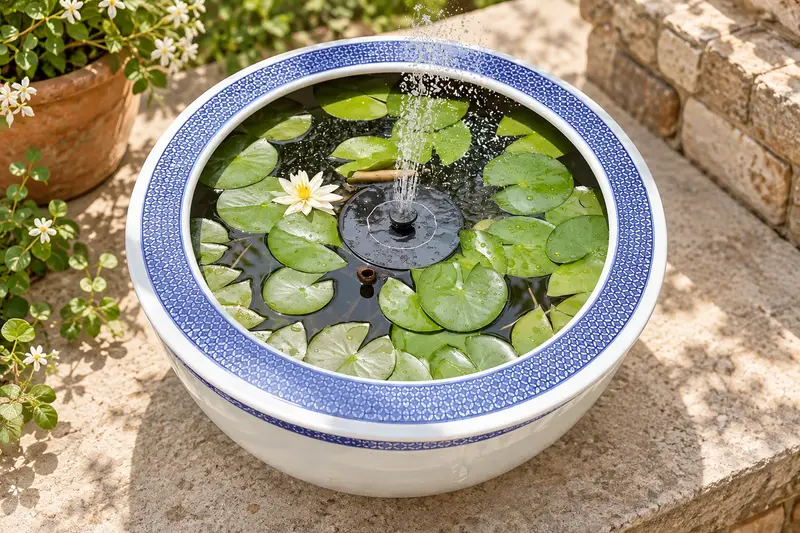 Solar Water Fountain details