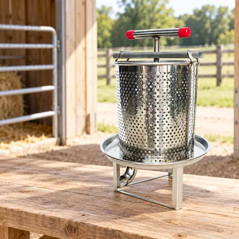 Manual Honey Press — alternate view