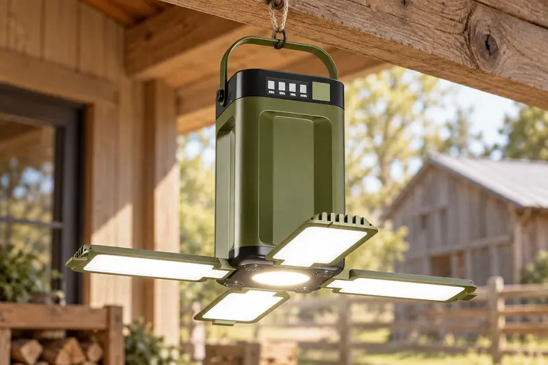 Folding Lantern details