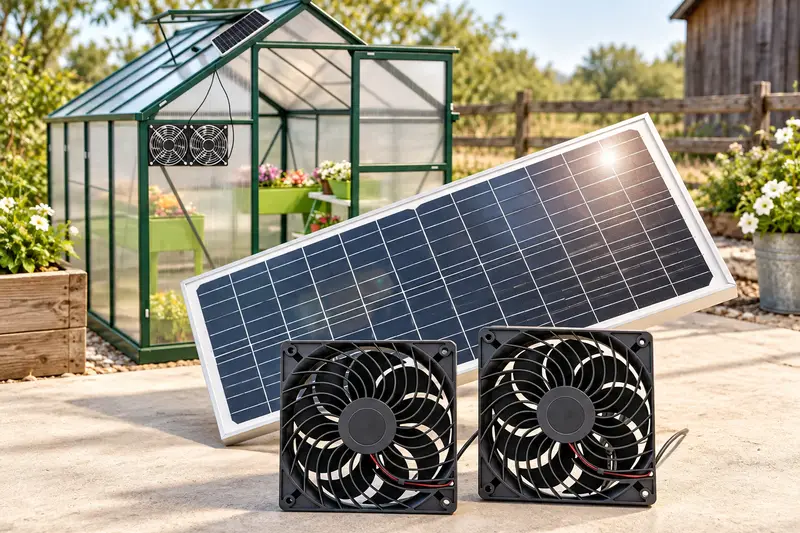 Solar-Powered Exhaust Fan details