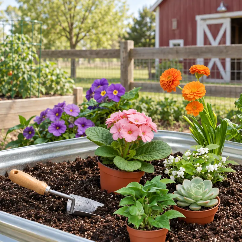 Oval Raised Garden Bed - view 3