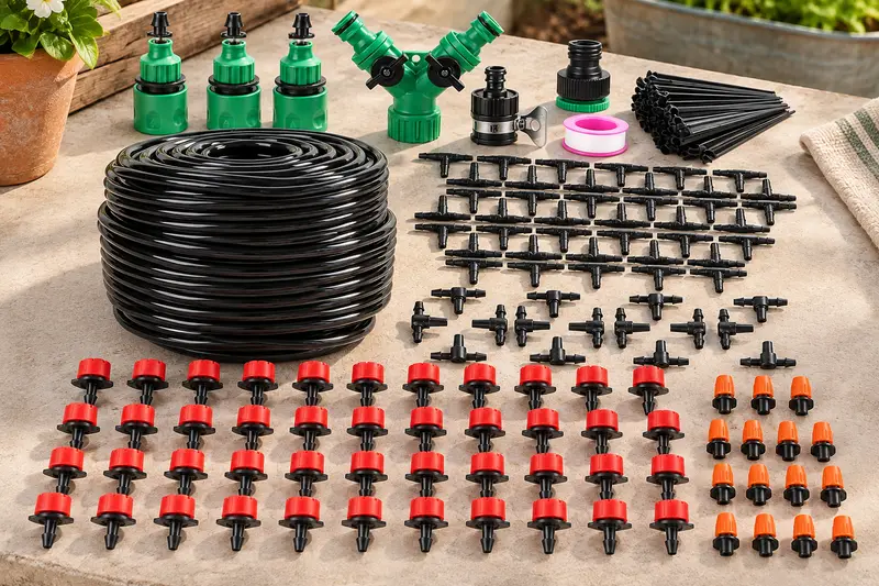 Adjustable Drip Irrigation Kit details