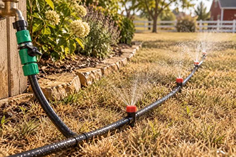 Adjustable Drip Irrigation Kit — Lawn Irrigation