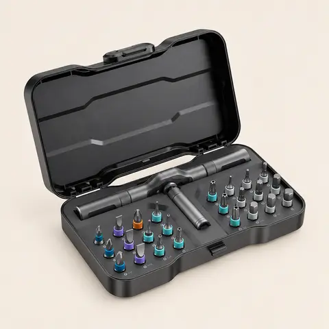 Screwdriver and Ratchet Wrench Set