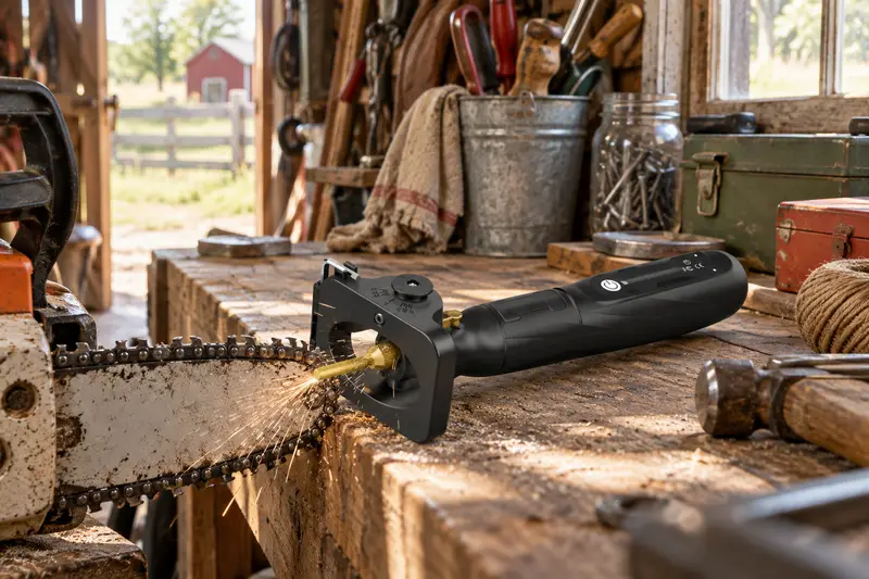 Rechargeable Chainsaw Sharpener — Crowded Tool Shed