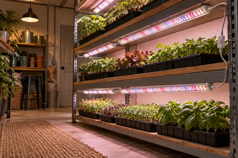 LED Grow Light Bar — Indoor Growing Room