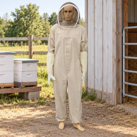 Beekeeping Suit with Gloves — alternate view