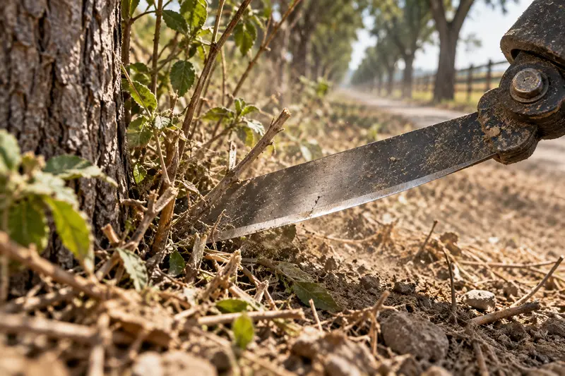 Garden Machete — Dusty Garden Perimeter