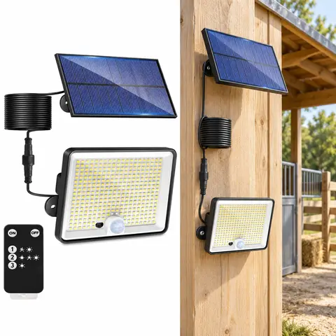 Solar Security Light — alternate view
