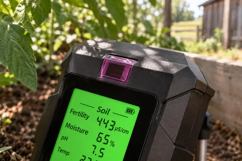 Digital Soil Meter — Shaded Growing Spot