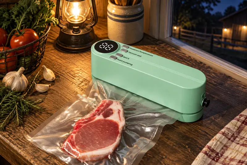 Cordless Vacuum Sealer — After-Dark Packing