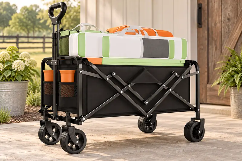 Folding Wagon details