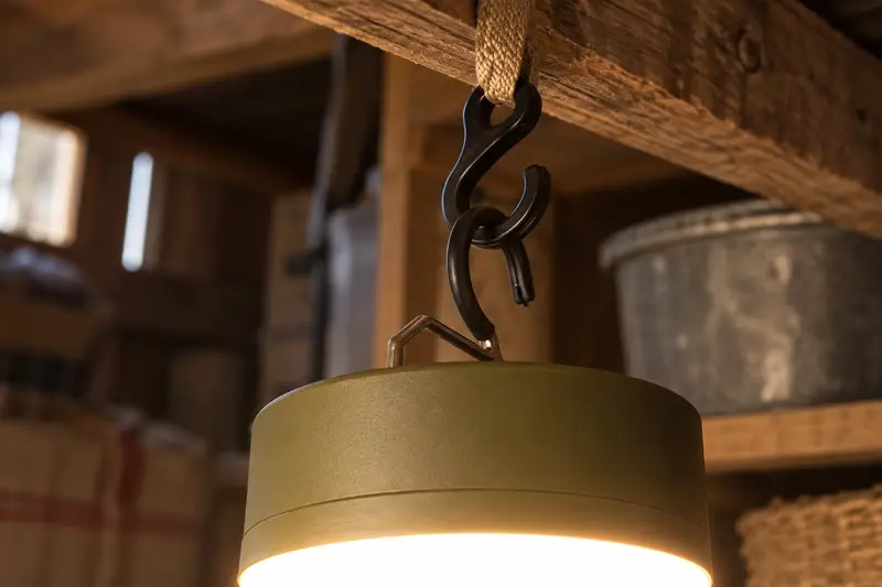 Rechargeable Hanging Light — Dim Storage Sorting