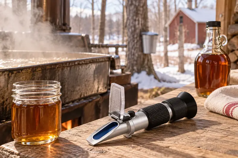 Honey Refractometer — Maple Syrup Checks