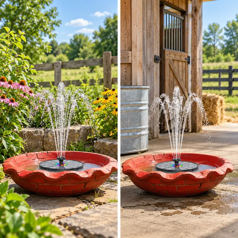 Solar Fountain - view 3