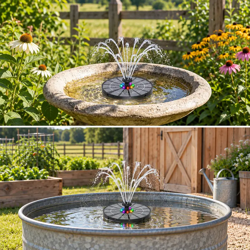 Solar Fountain - view 4