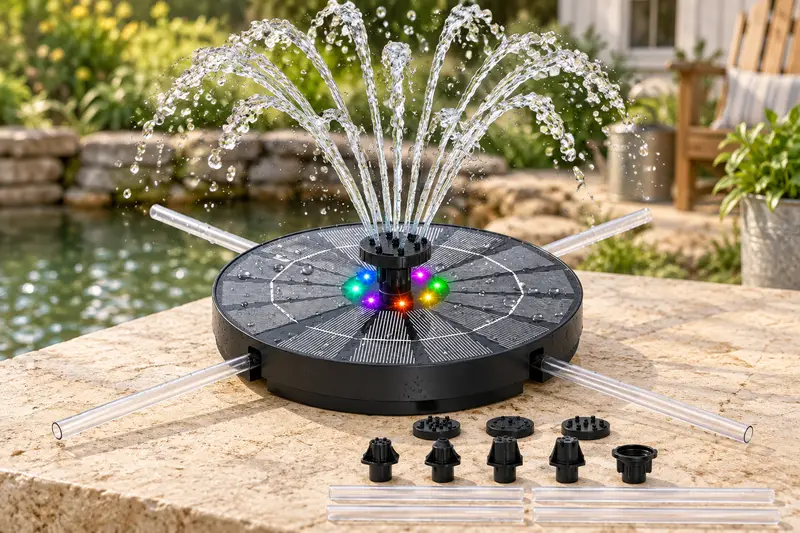 Solar Fountain details