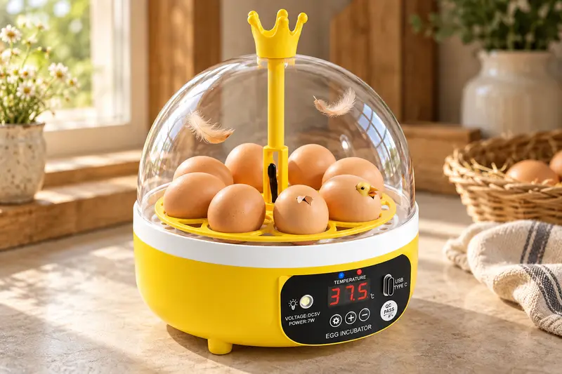 Clear-Lid Egg Incubator details