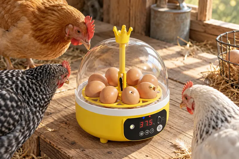 Clear-Lid Egg Incubator — Shared Learning Session