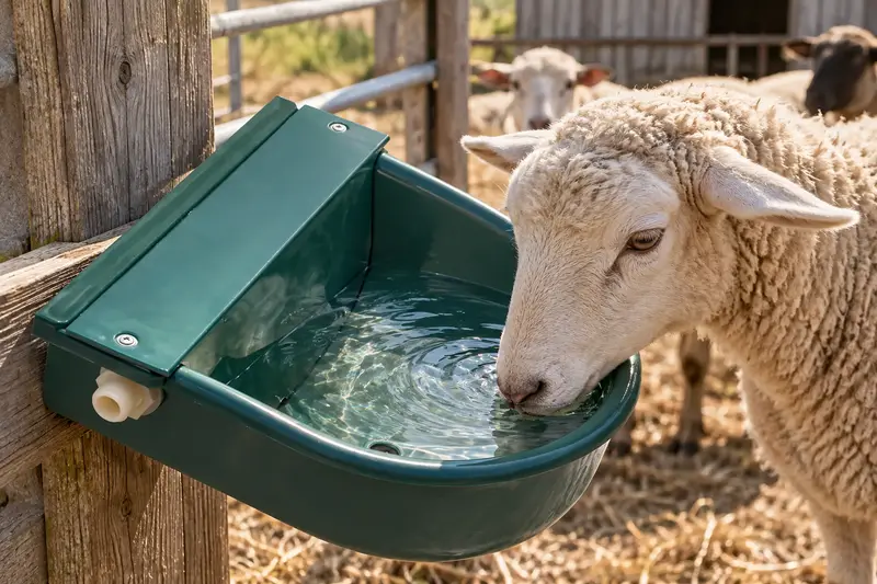 Automatic Water Bowl — Sheep Treatment Days