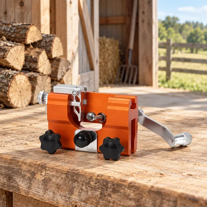 Hand-Cranked Chainsaw Sharpener - view 3