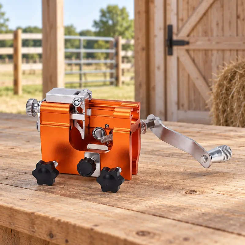 Hand-Cranked Chainsaw Sharpener - view 4