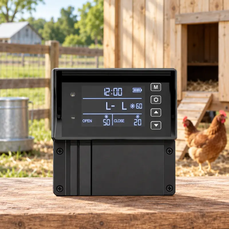 Solar-Powered Coop Door - view 3
