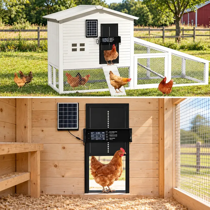 Solar-Powered Coop Door - view 4