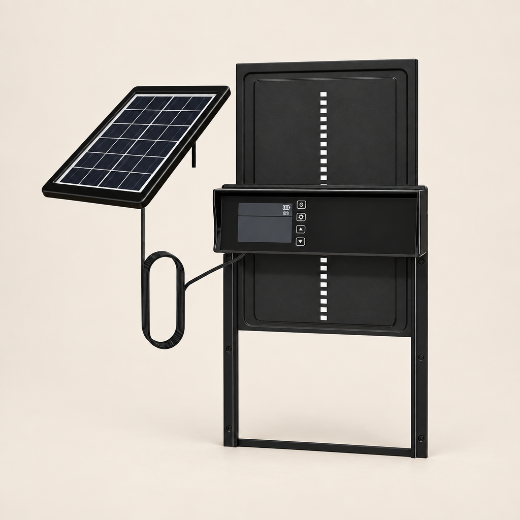 Solar-Powered Coop Door