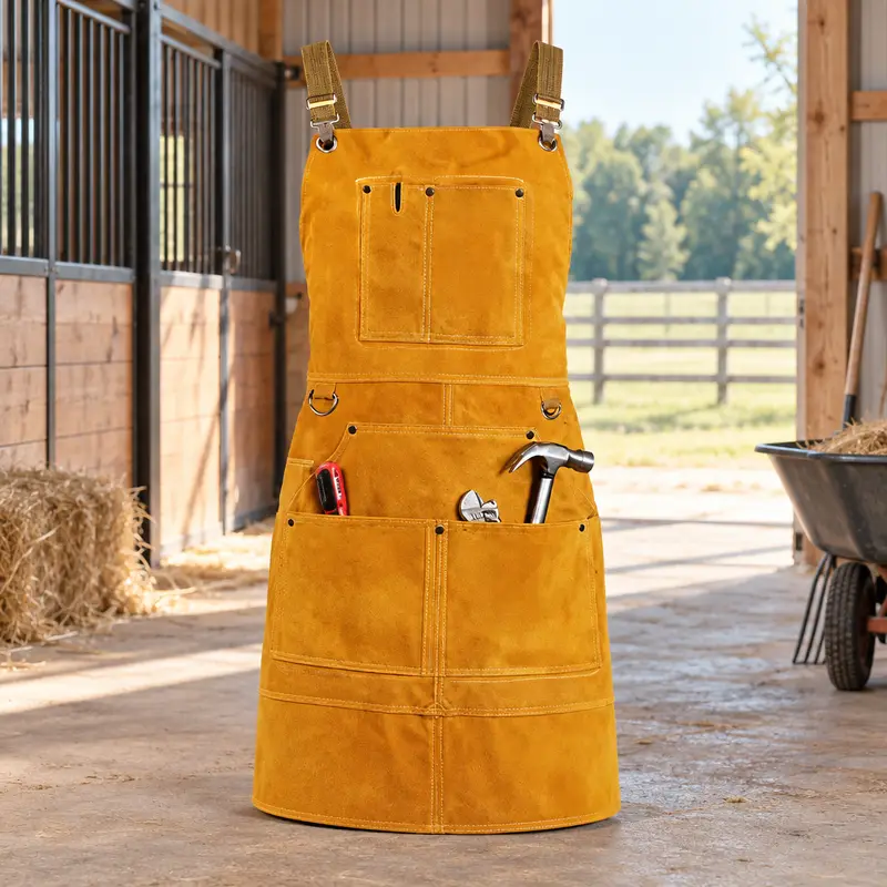 Leather Welding Apron - view 4