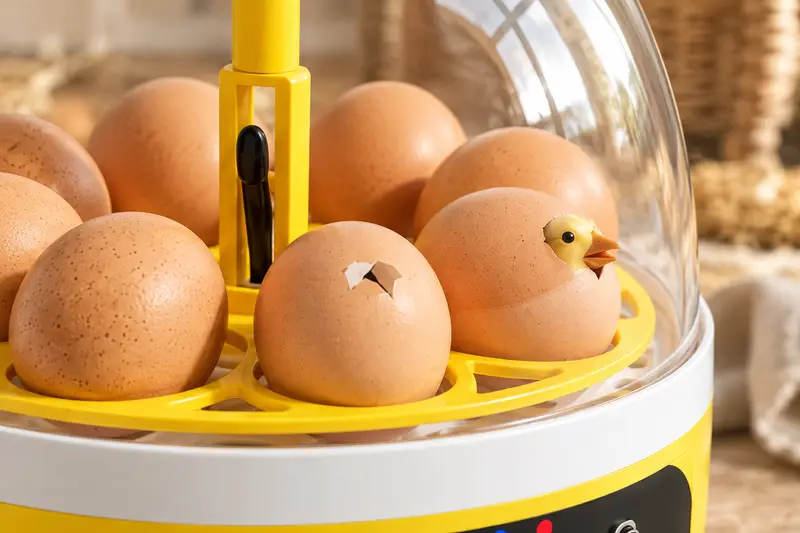 Egg Incubator with Transparent Lid - view 2