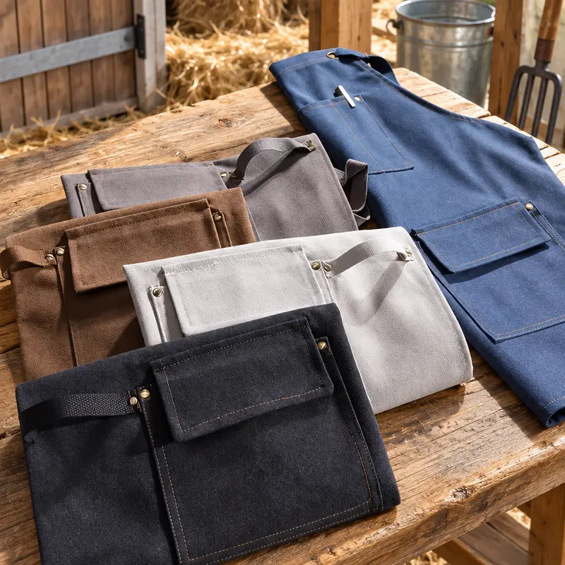 Canvas Bib Apron - view 4