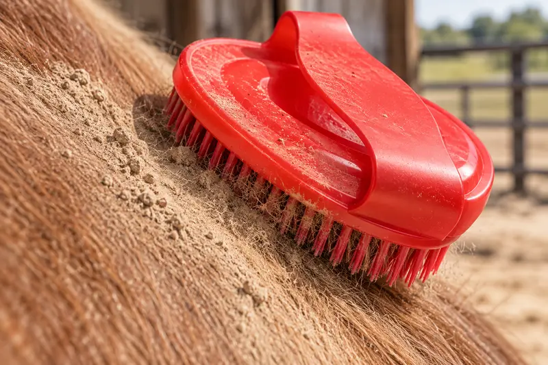 10-Piece Horse Grooming Kit — Dusty Coat Cleanup