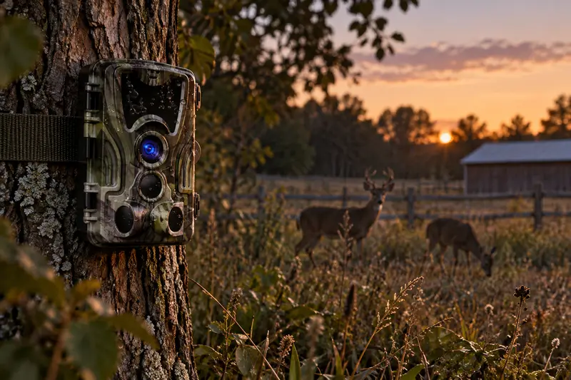 Night Vision Trail Camera — Low-Light Trail Observation
