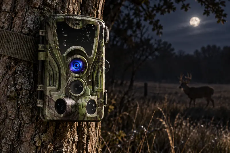 Night Vision Trail Camera — After-Dark Hunting Surveillance