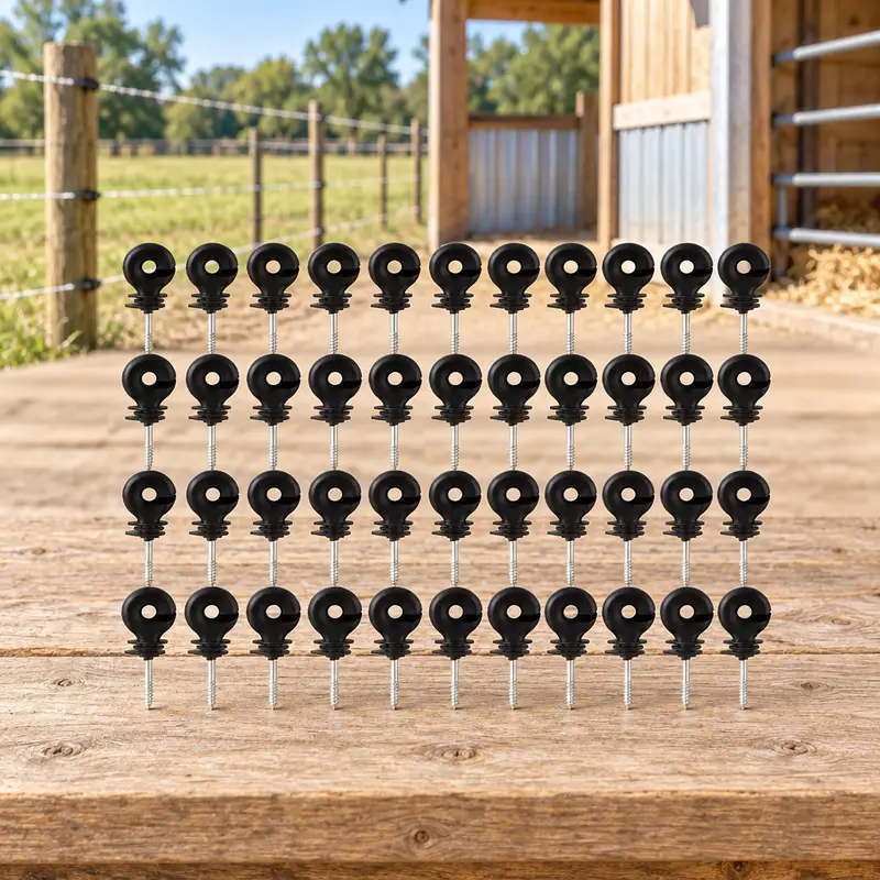 Screw-In Electric Fence Ring Insulators - view 2