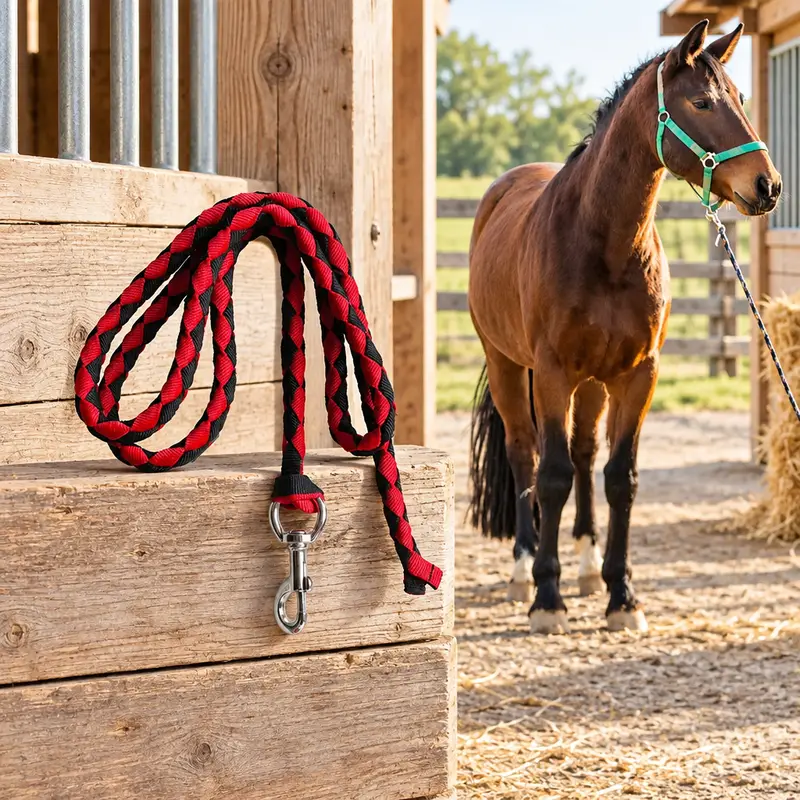 Braided Horse Lead Rope - view 3