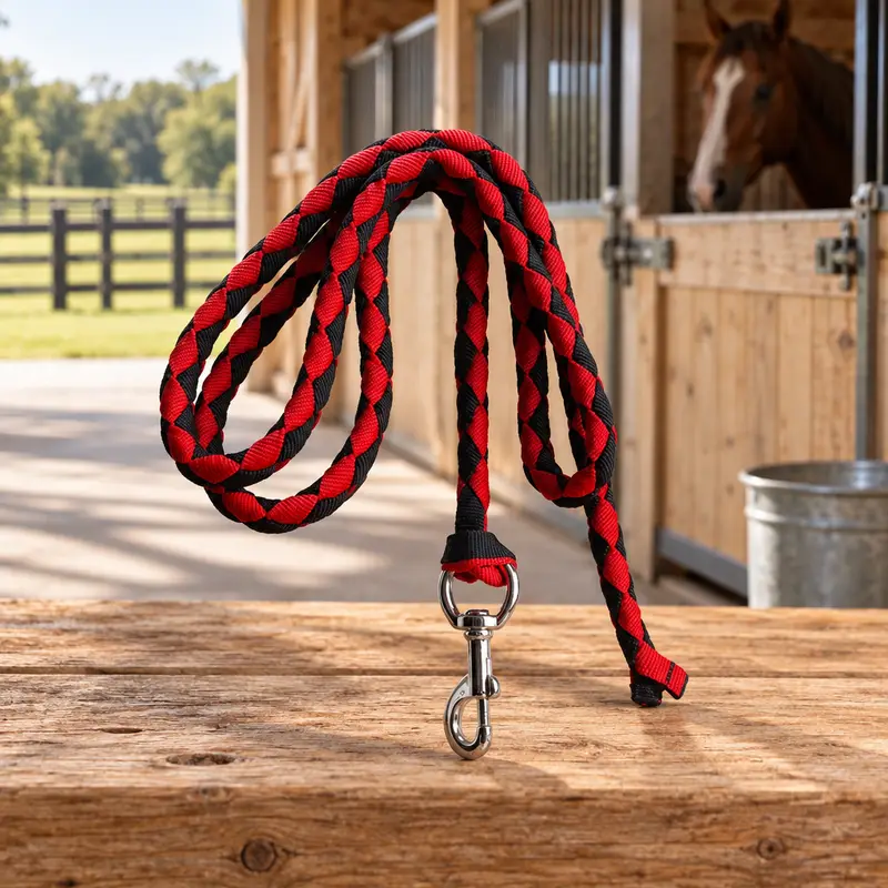 Braided Horse Lead Rope - view 4