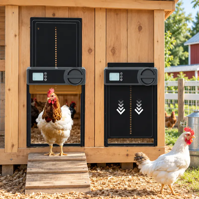 Automatic Coop Door - view 3