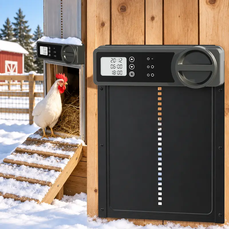 Automatic Coop Door - view 4