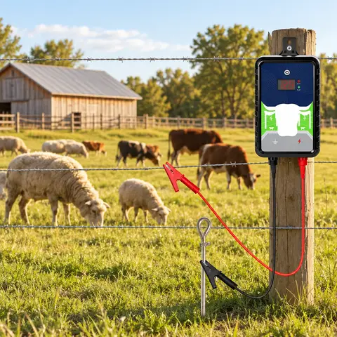 4-Joule Electric Fence Energizer — alternate view