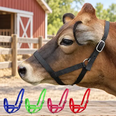 Adjustable Cattle Halter — alternate view