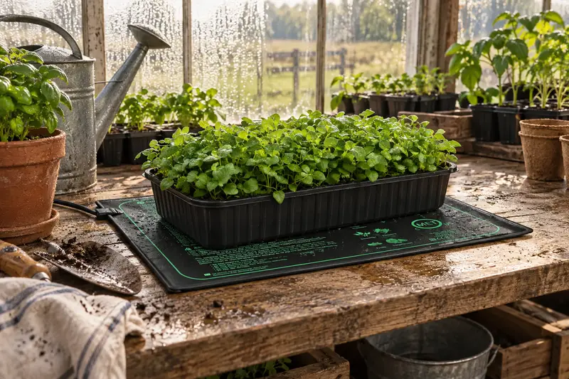Seedling Heat Mat — Damp Propagation Bench