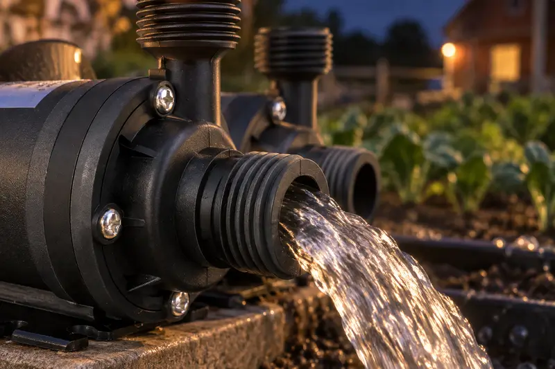 12V Water Circulation Pump — Irrigation After Dark