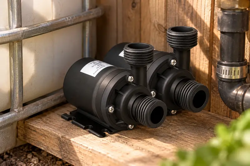 12V Water Circulation Pump — Confined Installation Planning