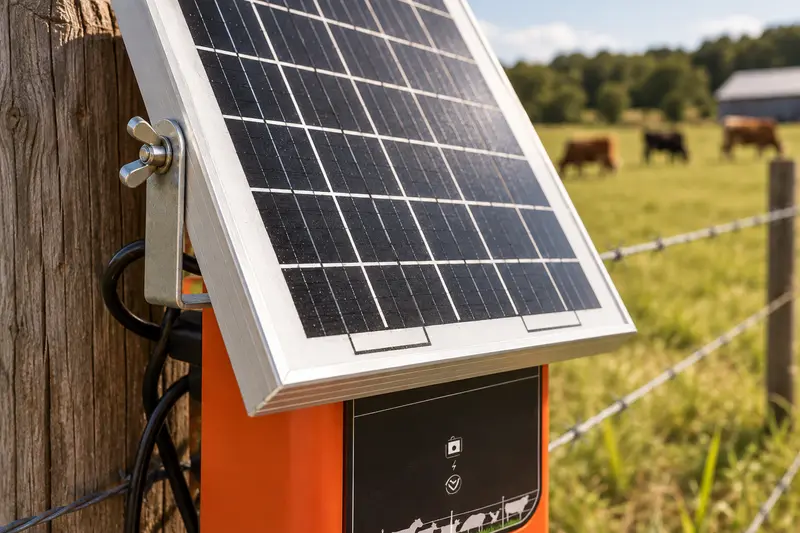 Solar Fence Energizer — New Field Boundary