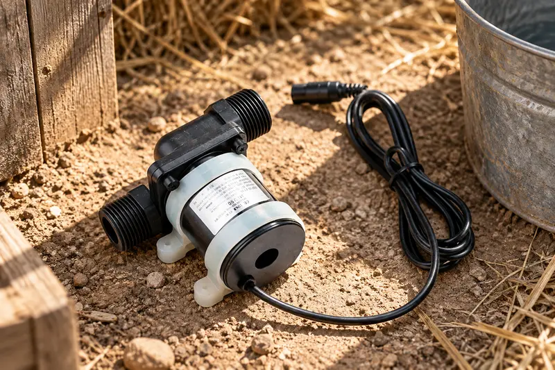 DC Water Pump — Dusty Area Planning